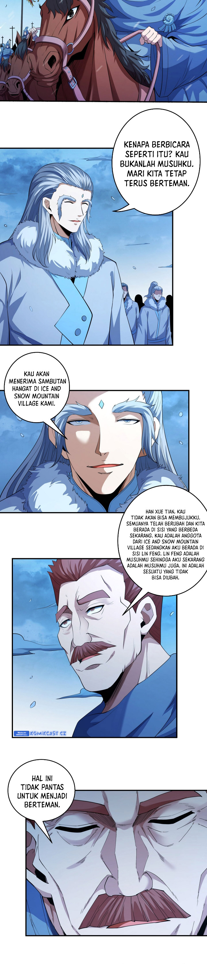 God of Martial Arts Chapter 618 Bahasa Indonesia